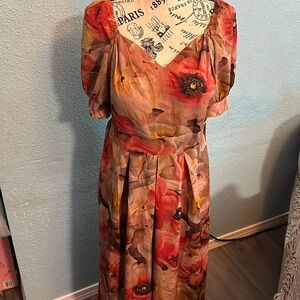 MAXI floral dress!!!